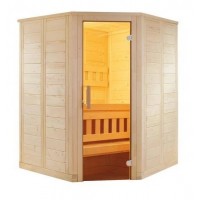 Cabina sauna Wellfun 204x204x204cm